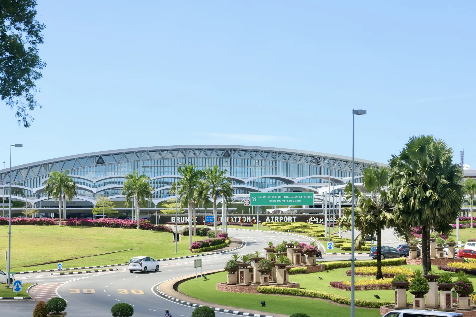 Bangunan terminal Lapangan Terbang Antarabangsa Brunei